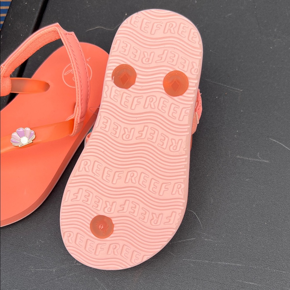 Reef Vibrant Coral Sandals - Picture 2 of 2